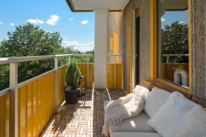 Balkong eller utsiktsbild