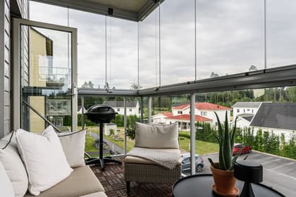 Balkong eller utsiktsbild