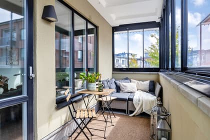 Balkong eller utsiktsbild