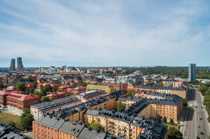 Balkong eller utsiktsbild