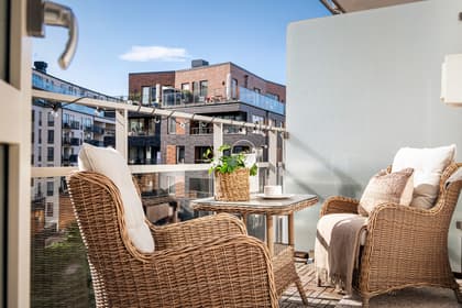 Balkong eller utsiktsbild