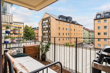 Balkong eller utsiktsbild