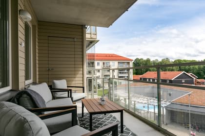 Balkong eller utsiktsbild