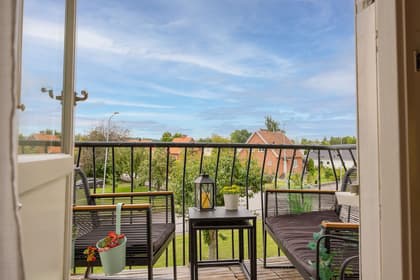 Balkong eller utsiktsbild