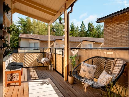 Balkong eller utsiktsbild