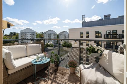 Balkong eller utsiktsbild