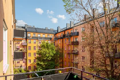 Balkong eller utsiktsbild