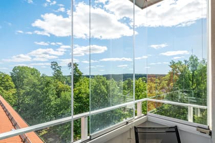 Balkong eller utsiktsbild