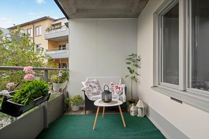 Balkong eller utsiktsbild