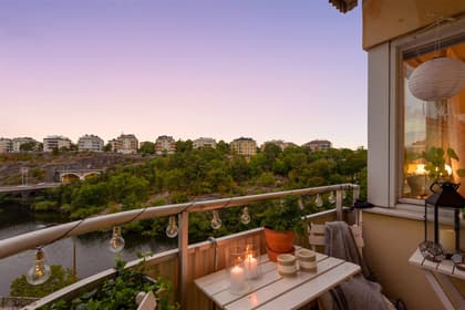 Balkong eller utsiktsbild