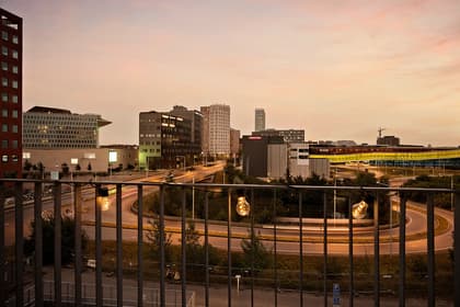 Balkong eller utsiktsbild