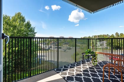 Balkong eller utsiktsbild