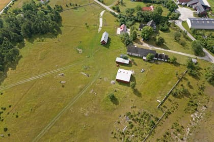 Illustrerad karta över fastigheten eller området