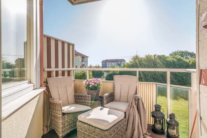 Balkong eller utsiktsbild