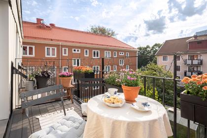 Balkong eller utsiktsbild