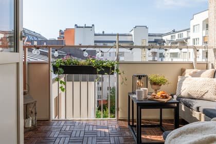 Balkong eller utsiktsbild