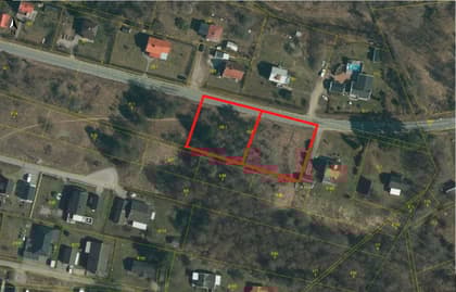 Illustrerad karta över fastigheten eller området