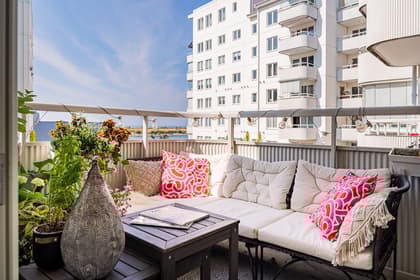 Balkong eller utsiktsbild