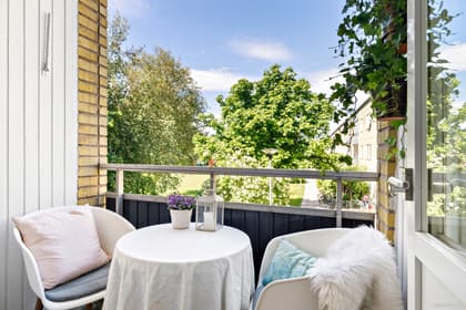 Balkong eller utsiktsbild