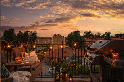 Balkong eller utsiktsbild