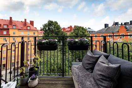 Balkong eller utsiktsbild