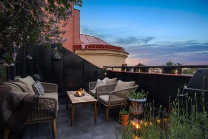 Balkong eller utsiktsbild