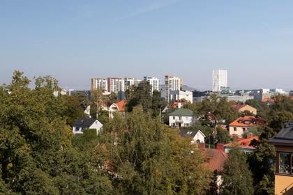 Balkong eller utsiktsbild