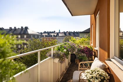 Balkong eller utsiktsbild