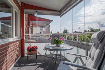 Balkong eller utsiktsbild