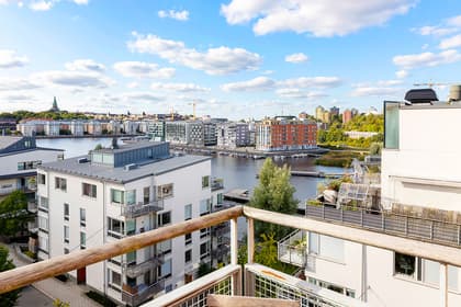 Balkong eller utsiktsbild