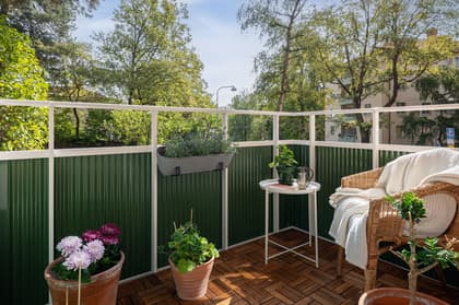 Balkong eller utsiktsbild