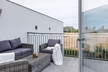 Balkong eller utsiktsbild