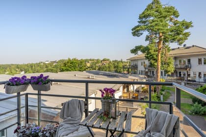 Balkong eller utsiktsbild