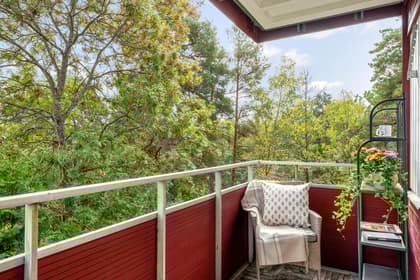 Balkong eller utsiktsbild