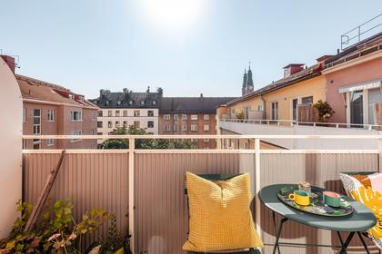 Balkong eller utsiktsbild