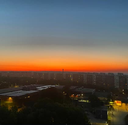 Balkong eller utsiktsbild