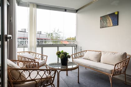 Balkong eller utsiktsbild