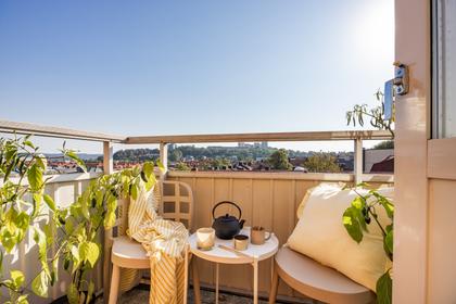 Balkong eller utsiktsbild