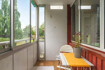 Balkong eller utsiktsbild