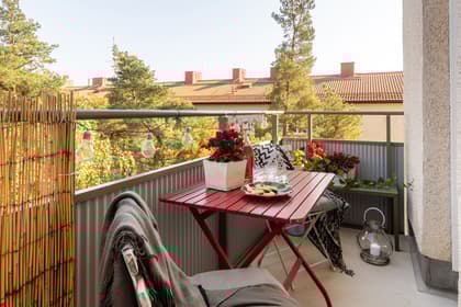 Balkong eller utsiktsbild