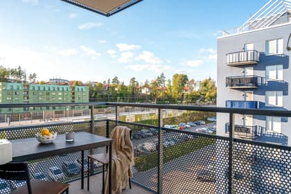 Balkong eller utsiktsbild