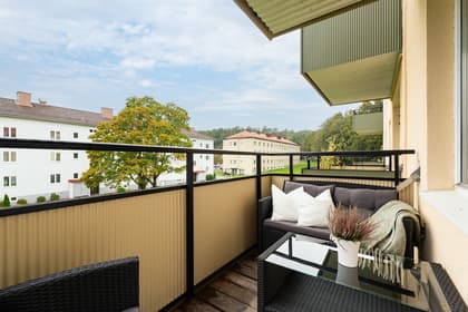 Balkong eller utsiktsbild