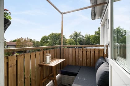 Balkong eller utsiktsbild