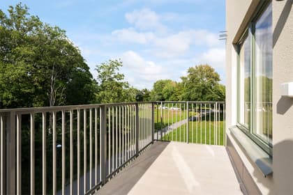 Balkong eller utsiktsbild