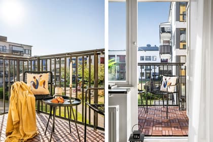 Balkong eller utsiktsbild