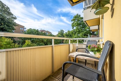 Balkong eller utsiktsbild