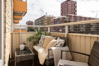 Balkong eller utsiktsbild