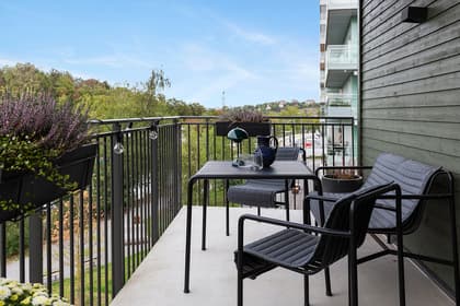 Balkong eller utsiktsbild