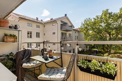 Balkong eller utsiktsbild