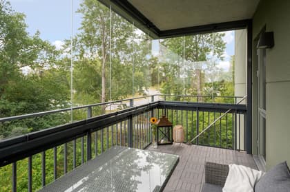 Balkong eller utsiktsbild